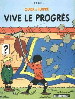 Portada Quick Et Flupke Tome # 08 Vive Le Progrès