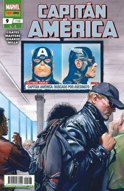 Portada Capitán América Vol 8 # 108 Capitán América 9
