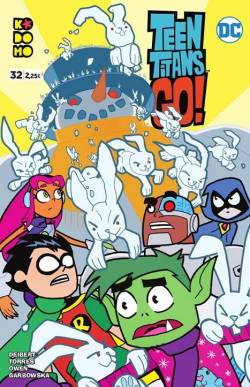 Portada Teen Titans Go ! # 32