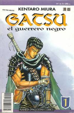 Portada Gatsu El Guerrero Negro # 01