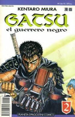 Portada Gatsu El Guerrero Negro # 02