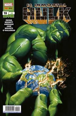 Portada Increíble Hulk Volumen Ii # 090 El Inmortal Hulk 15