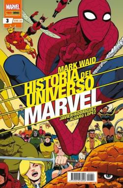 Portada Historia Del Universo Marvel # 03 Edición Especial