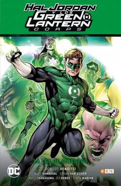 Portada Hal Jordan Y Los Green Lantern Corps # 01 La Ley De Sinestro