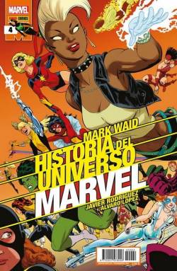 Portada Historia Del Universo Marvel # 04 Edición Especial