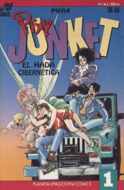 Portada Pixy Junket, El Hada Cibernetica # 01