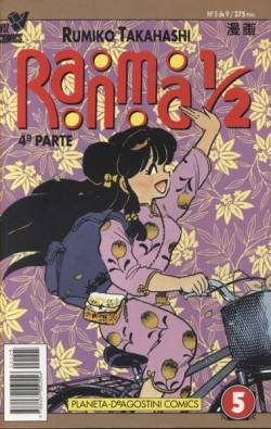 Portada Ranma 1 / 2 Vol Iv # 05