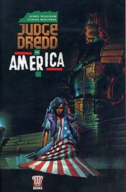 Portada Judge Dredd In America