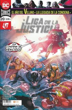 Portada Liga De La Justicia # 098 La Nueva Liga De La Justicia 20
