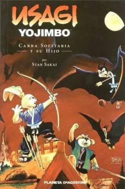 Portada Usagi Yojimbo # 05 Cabra Solitaria Y Su Hijo