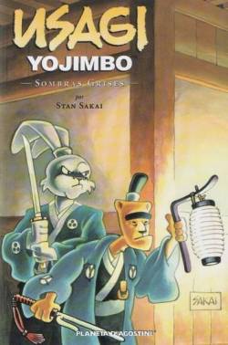 Portada Usagi Yojimbo # 13 Sombras Grises