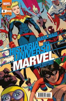 Portada Historia Del Universo Marvel # 06 Edición Especial
