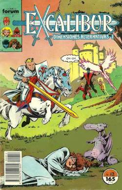 Portada Excalibur Vol I # 12