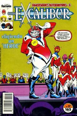 Portada Excalibur Vol I # 17