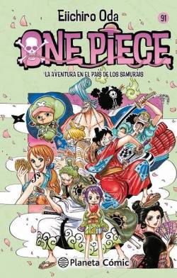 Portada One Piece Vol Ii # 91 La Aventura En El País De Los Samurais