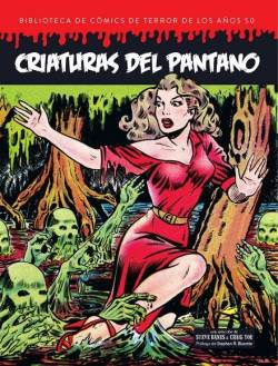 Portada Biblioteca De Comics De Terror De Los Años 50 # 05 Criaturas Del Pantano