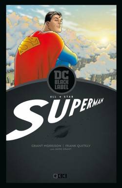Portada All-Star Superman Edición Dc Black Label