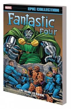 Portada Usa Epic Collection Fantastic Four # 04 The Name Is Doom Tp New Ptg