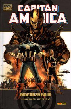 Portada Marvel Deluxe: Capitan America Nº03: Amenaza Roja