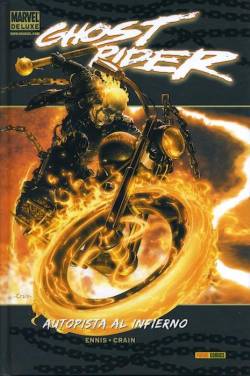 Portada Marvel Deluxe: Ghost Rider Autopista Al Infierno
