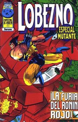 Portada Lobezno Mutante 1997 La Furia Del Ronin Rojo