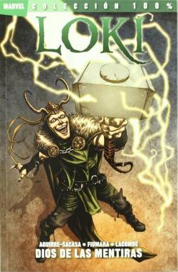 Portada Loki: Dios De Las Mentiras (Coleccion 100% Marvel)
