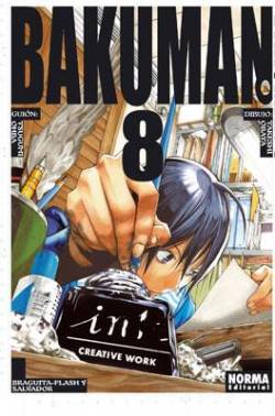 Portada Bakuman Nº08