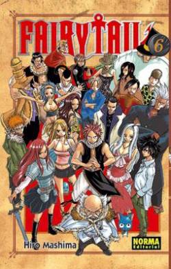 Portada Fairy Tail Nº06