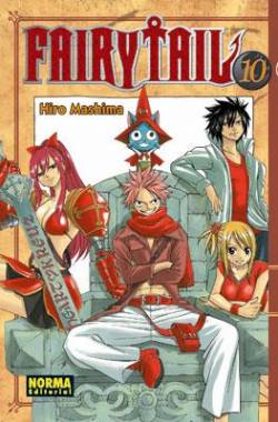 Portada Fairy Tail Nº10