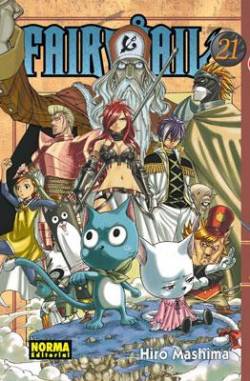 Portada Fairy Tail Nº21