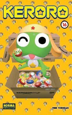 Portada Keroro Nº16