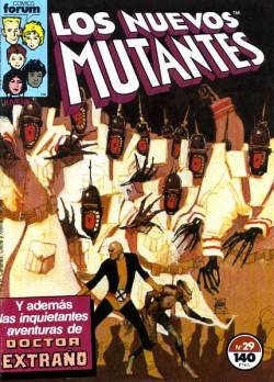 Portada Nuevos Mutantes # 29