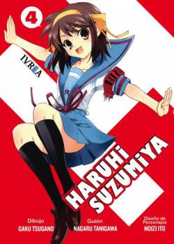 Portada Haruhi Suzumiya Nº04