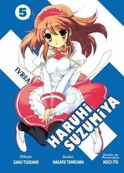 Portada Haruhi Suzumiya Nº05