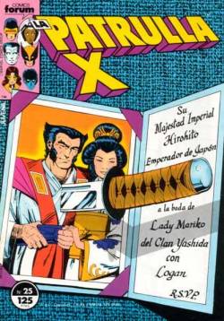 Portada Patrulla-X Vol I # 025