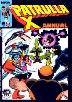 Portada Patrulla-X Vol I # 031