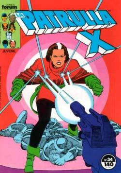 Portada Patrulla-X Vol I # 034