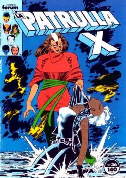 Portada Patrulla-X Vol I # 036