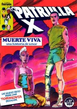 Portada Patrulla-X Vol I # 037