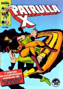 Portada Patrulla-X Vol I # 045