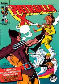 Portada Patrulla-X Vol I # 047