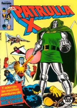 Portada Patrulla-X Vol I # 049