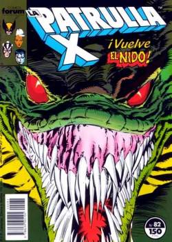 Portada Patrulla-X Vol I # 082