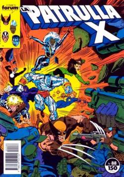 Portada Patrulla-X Vol I # 088