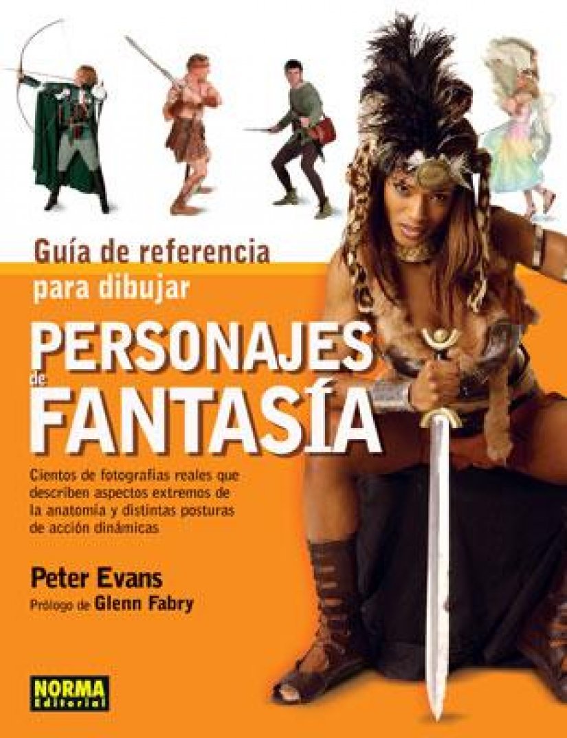 Guia de referencia para dibujar personajes de fantasia Comic 【PRECIO ...