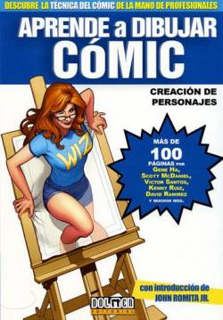 Portada Aprende A Dibujar Comic Vol.04: Creacion De Personajes