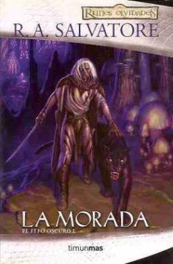 Portada Morada, La (Reinos Olvidados: Elfo Oscuro 1)
