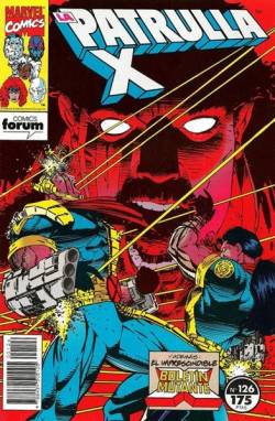 Portada Patrulla-X Vol I # 126