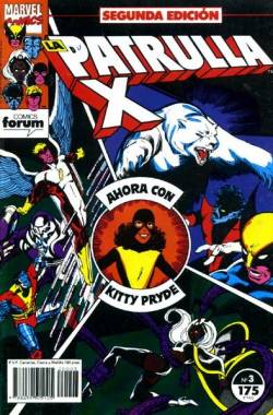 Portada Patrulla-X Vol I 2ª Edicion # 03