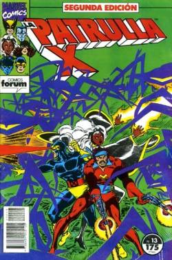 Portada Patrulla-X Vol I 2ª Edicion # 13